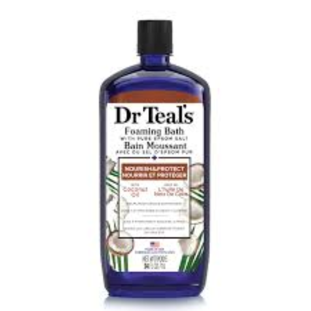 DR TEALS F/BATH COCO OIL WITH EPSOM SALT 1L